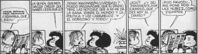 Mafalda y la prensa
