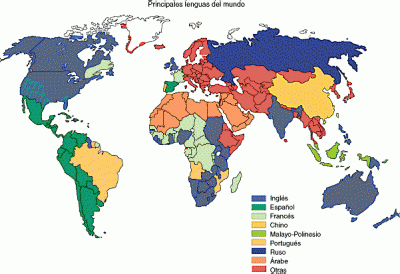 La distribución del español en el mundo